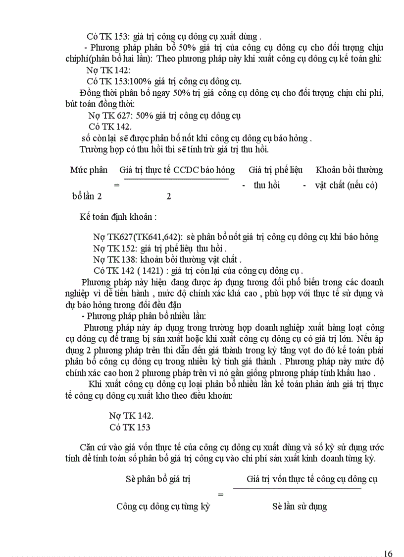 image for page Tổ chức kế toán nguyên vật liệu, công cụ, dụng cụ tại công ty Vit