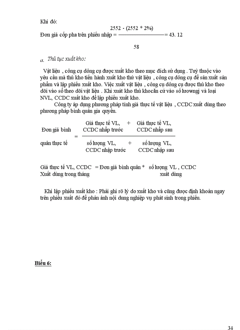 image for page Tổ chức kế toán nguyên vật liệu, công cụ, dụng cụ tại công ty Vit