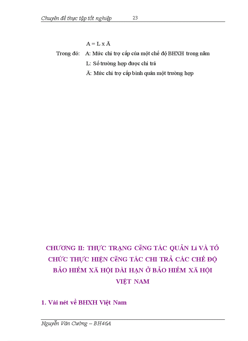 image for page Thực trạng và giải pháp quản lý chi trả các chế độ BHXH dài hạn ở BHXH Việt Nam (2005 – 2007)