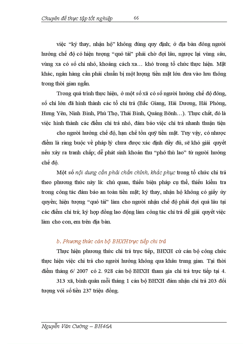 image for page Thực trạng và giải pháp quản lý chi trả các chế độ BHXH dài hạn ở BHXH Việt Nam (2005 – 2007)