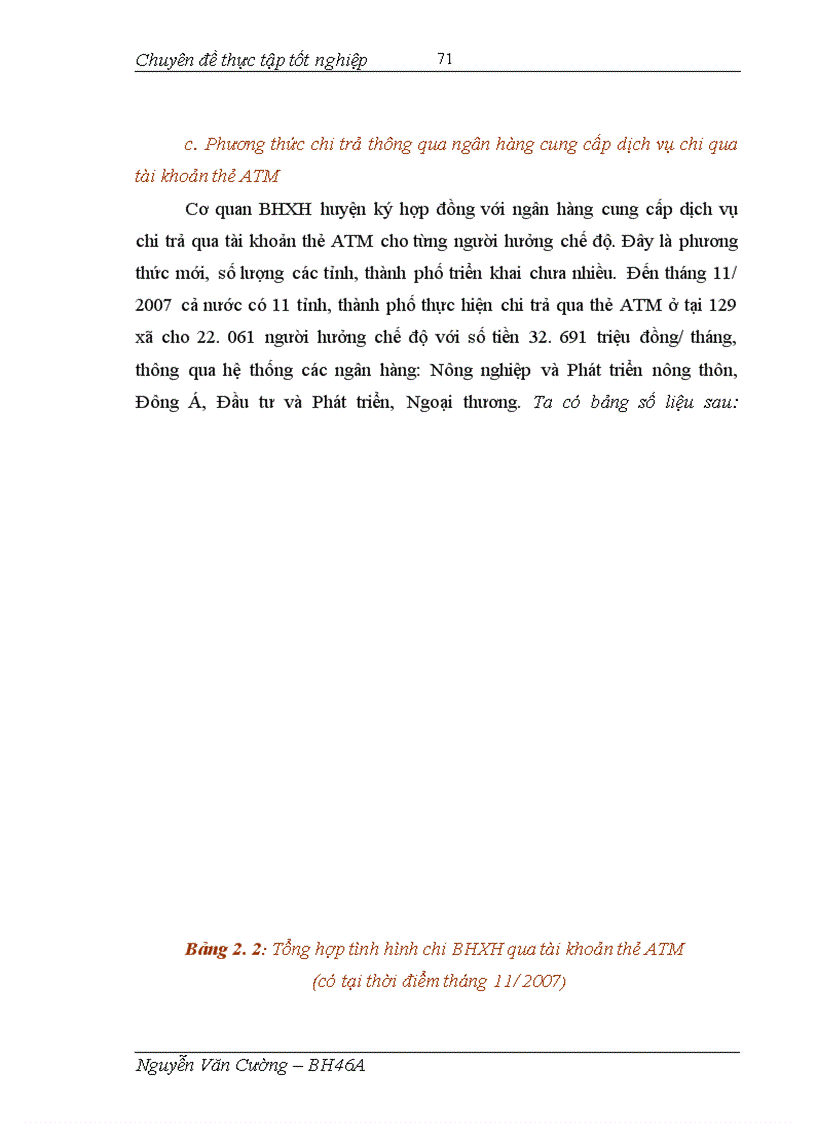 image for page Thực trạng và giải pháp quản lý chi trả các chế độ BHXH dài hạn ở BHXH Việt Nam (2005 – 2007)