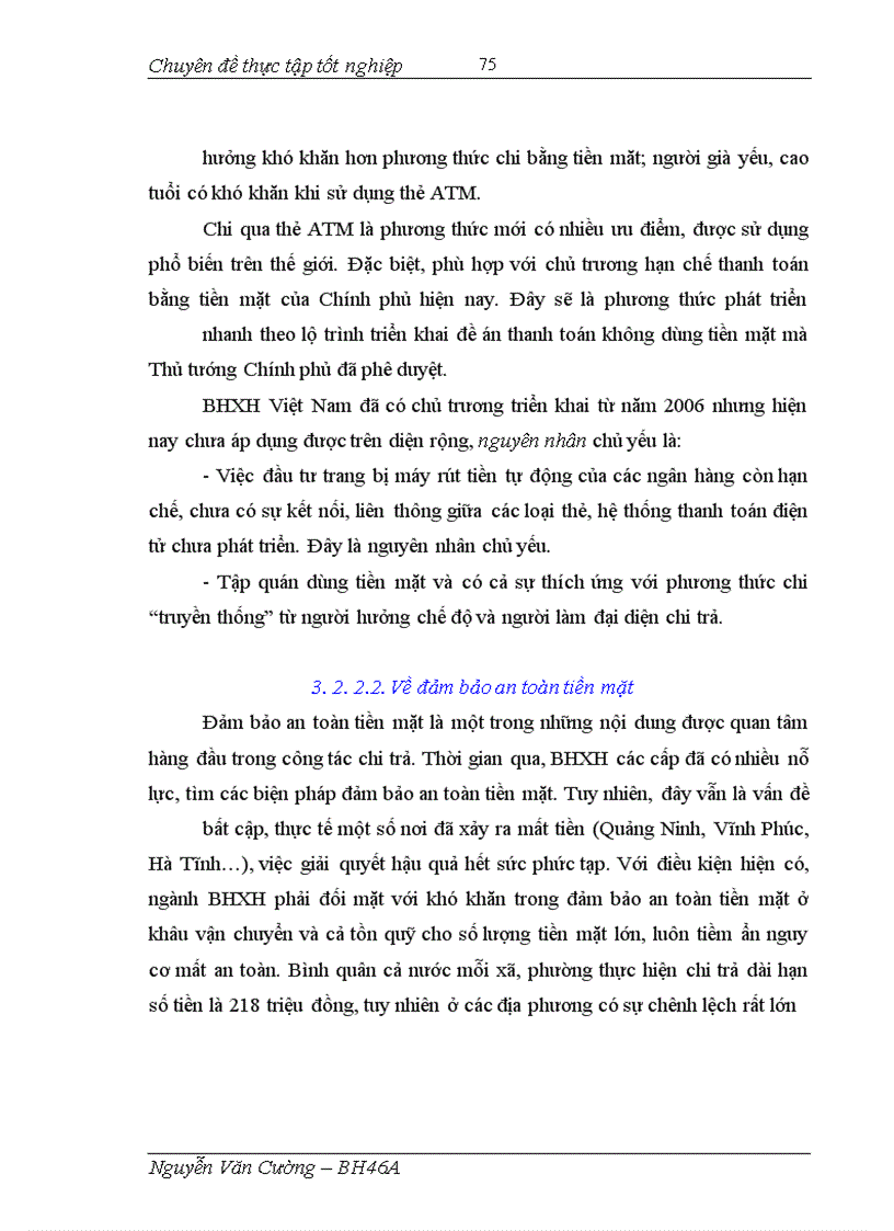 image for page Thực trạng và giải pháp quản lý chi trả các chế độ BHXH dài hạn ở BHXH Việt Nam (2005 – 2007)