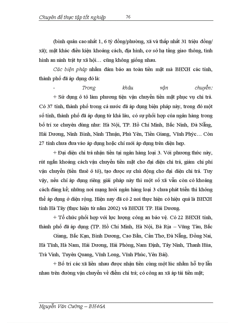 image for page Thực trạng và giải pháp quản lý chi trả các chế độ BHXH dài hạn ở BHXH Việt Nam (2005 – 2007)