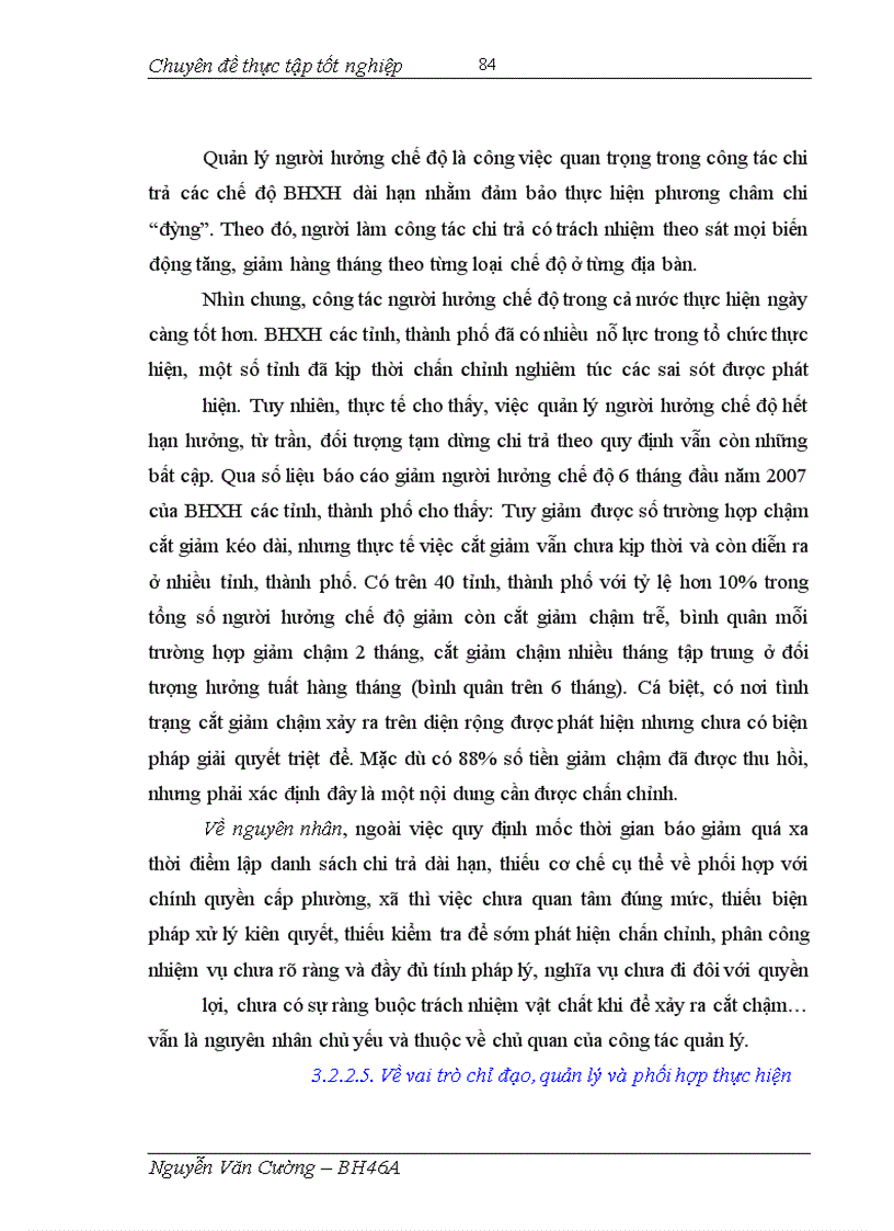 image for page Thực trạng và giải pháp quản lý chi trả các chế độ BHXH dài hạn ở BHXH Việt Nam (2005 – 2007)