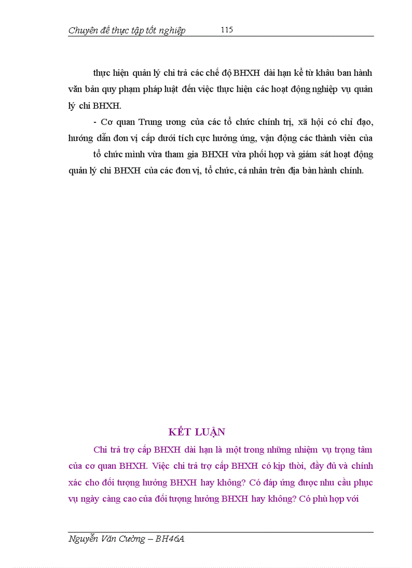 image for page Thực trạng và giải pháp quản lý chi trả các chế độ BHXH dài hạn ở BHXH Việt Nam (2005 – 2007)