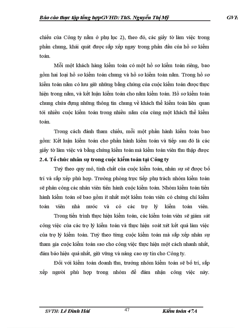 image for page Báo cáo thực tập tại Công ty TNHH Kiểm toán và tư vấn APEC