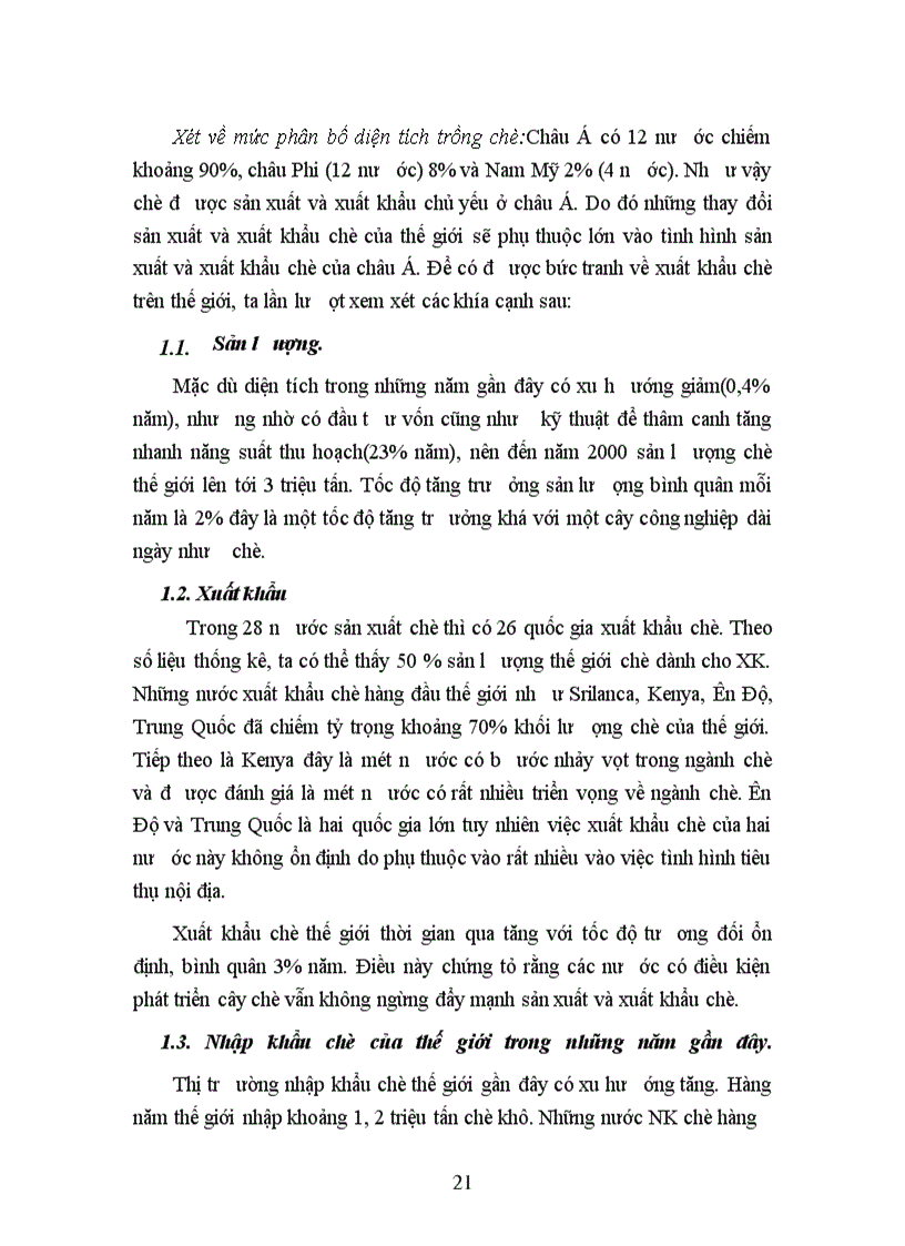 image for page Một số giải pháp đẩy mạnh xuất khẩu chè ở Công ty TNHH VN Phương Đông