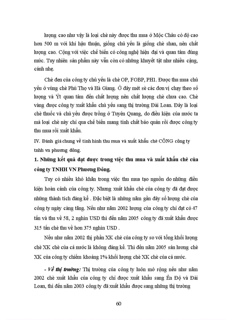 image for page Một số giải pháp đẩy mạnh xuất khẩu chè ở Công ty TNHH VN Phương Đông