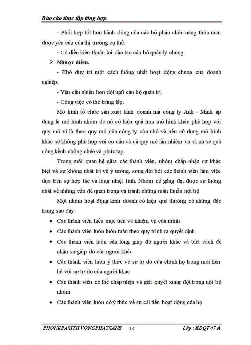 image for page Công tác quản lý hoạt động kinh doanh TNHH & DV Anh-Minh logistics.