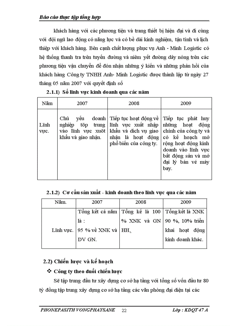 image for page Công tác quản lý hoạt động kinh doanh TNHH & DV Anh-Minh logistics.