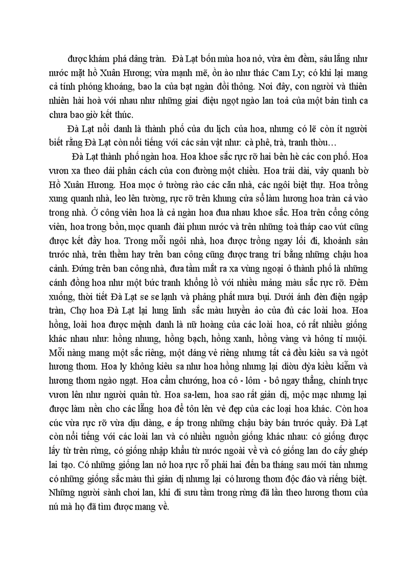 image for page Đà Lạt – thành phố của du lịch