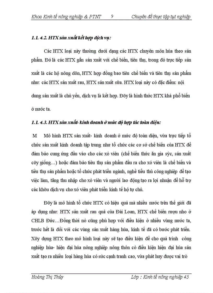 image for page Thực trạng và giải pháp tiếp tục đổi mới và phát triển HTX nông nghiệp ở nước ta