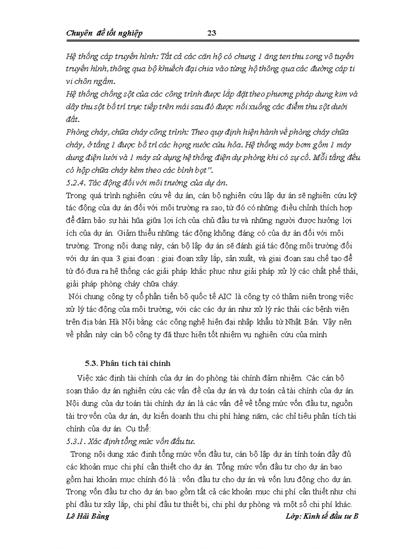 image for page Hoàn thiện công tác lập dự án đầu tư tại Công ty cổ phần Tiến bộ Quốc tế AIC