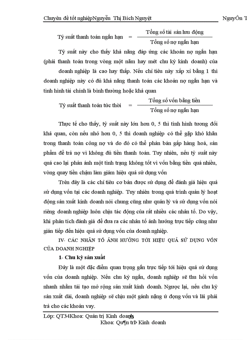 image for page Một số biện pháp nhằm nâng cao sử dụng vốn có hiệu quả tại Công ty cổ phần sản xuất và thương mại Tây Sơn