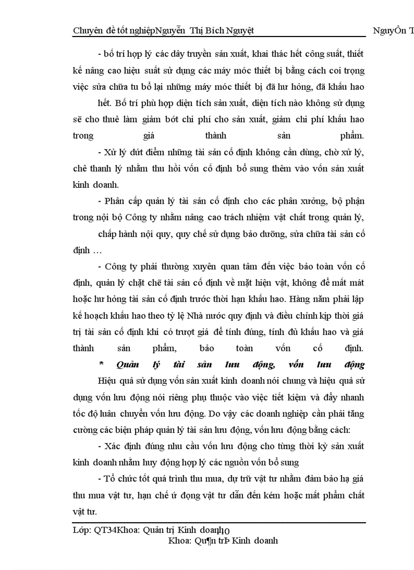 image for page Một số biện pháp nhằm nâng cao sử dụng vốn có hiệu quả tại Công ty cổ phần sản xuất và thương mại Tây Sơn