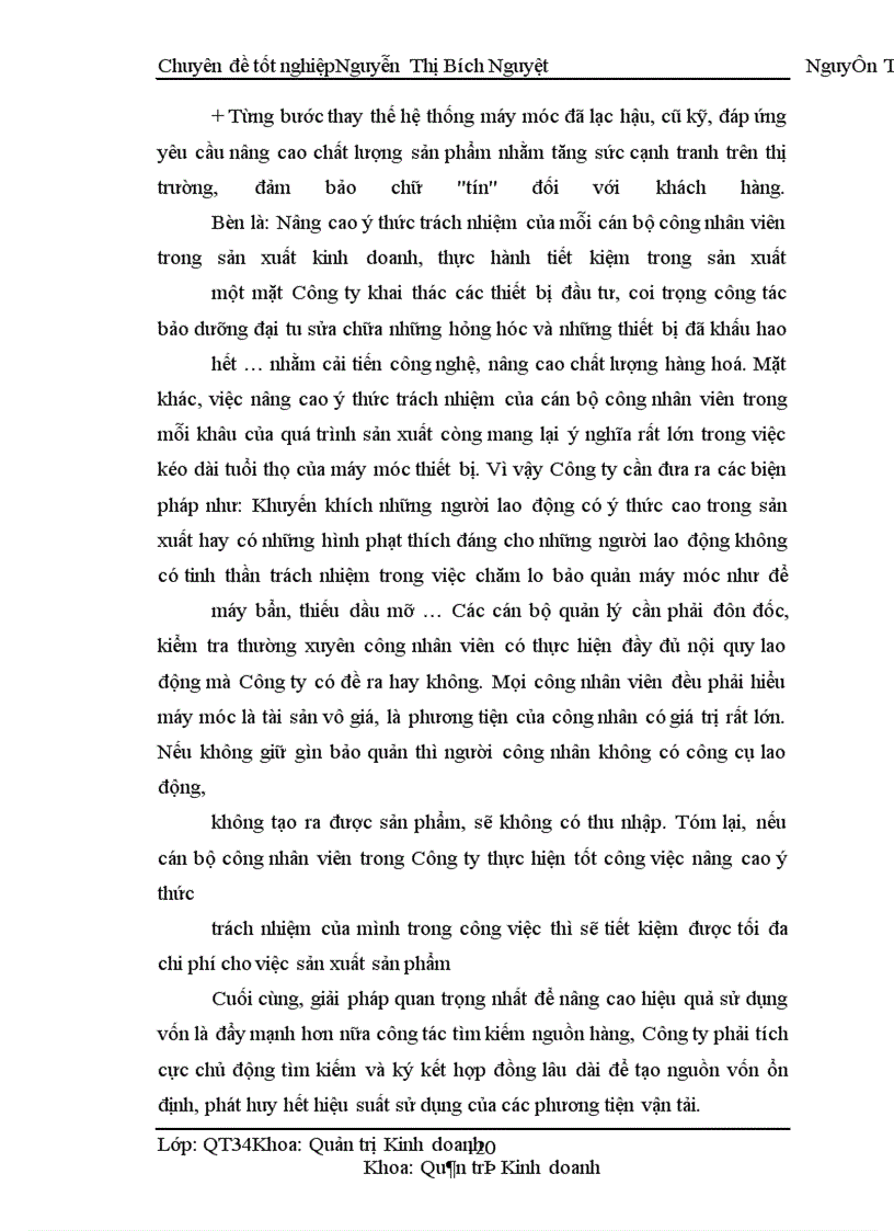 image for page Một số biện pháp nhằm nâng cao sử dụng vốn có hiệu quả tại Công ty cổ phần sản xuất và thương mại Tây Sơn