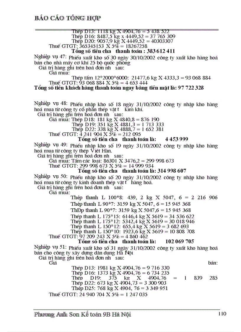 image for page Công tác tổ chức hạch toán kế toán tại công ty thương mại –gia công kim khí thép thái nguyên