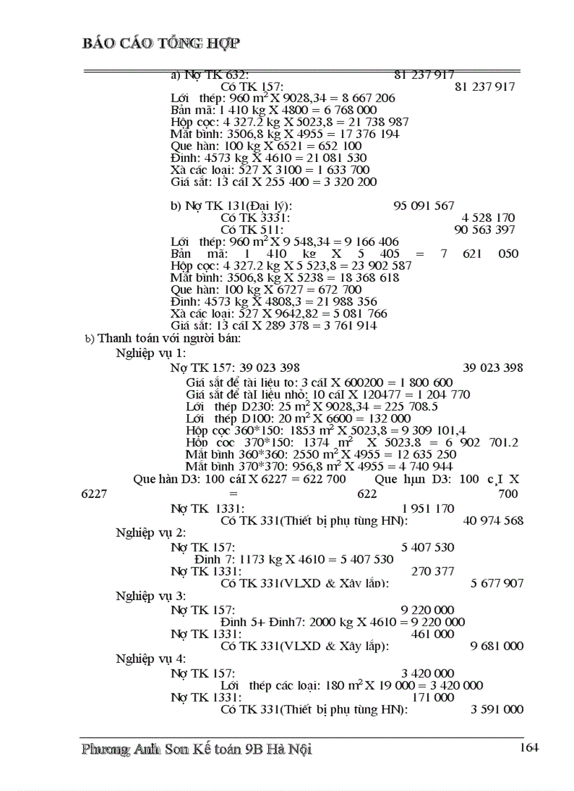 image for page Công tác tổ chức hạch toán kế toán tại công ty thương mại –gia công kim khí thép thái nguyên