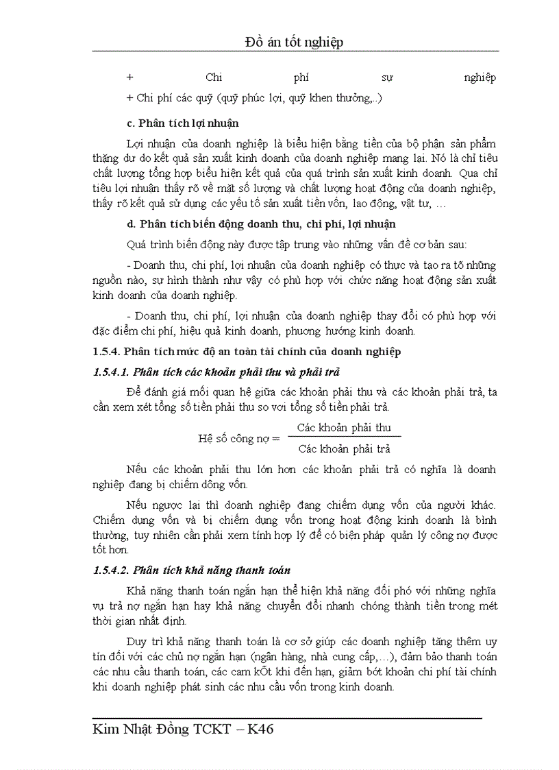 image for page Phân tích tình hình tài chính Xí Nghiệp Than Uông Bí Quảng Ninh