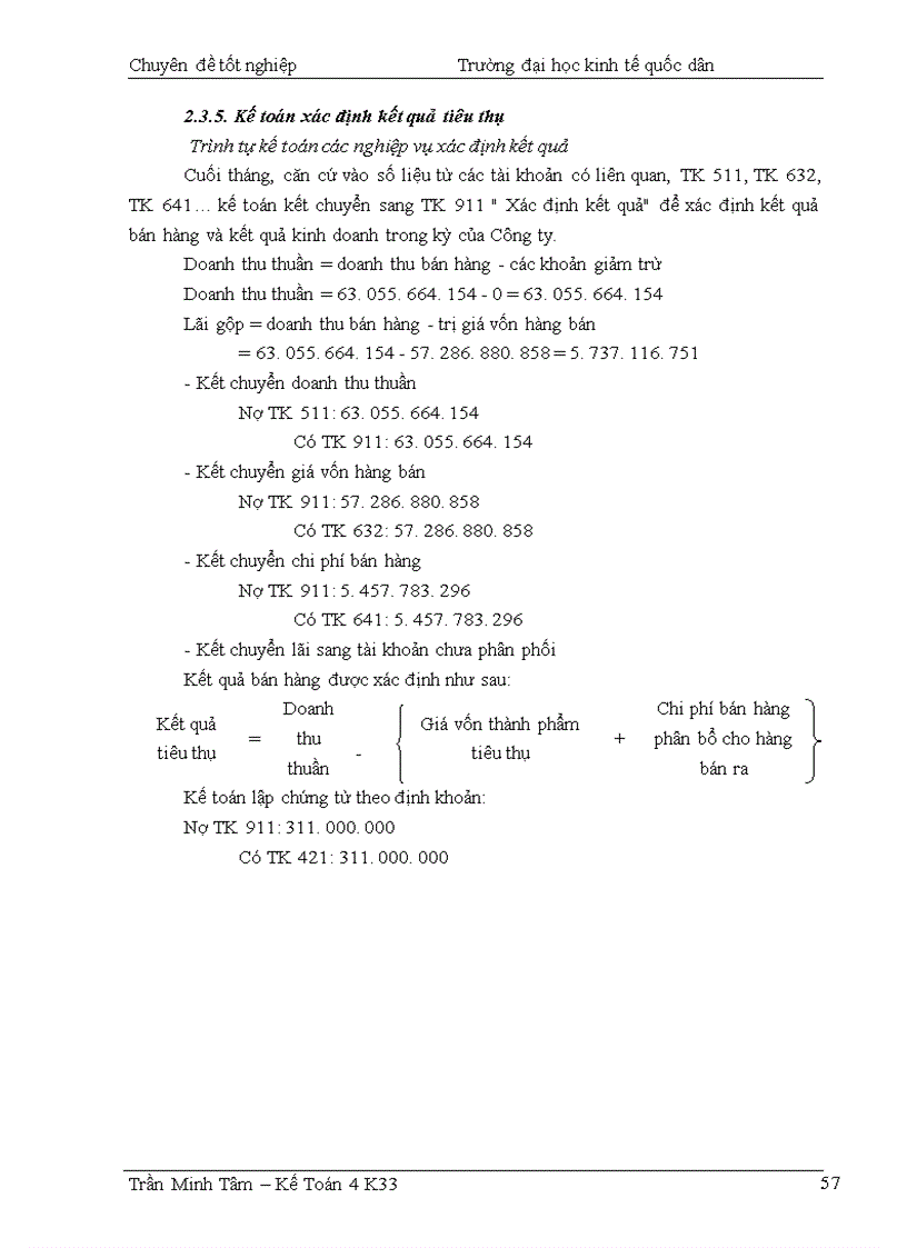 image for page Hoàn thiện hạch toán toán tiêu thụ thành phẩm & xác định kết quả tiêu thụ tại Công ty Chế biến và Kinh doanh than Hà Nội