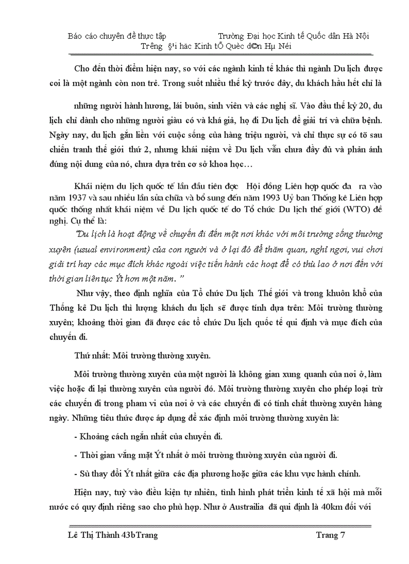 image for page Nghiên cứu thống kê khách du lịch quốc tế vào Việt Nam thời kỳ 1990 -2004 và dự đoán đến năm 2007