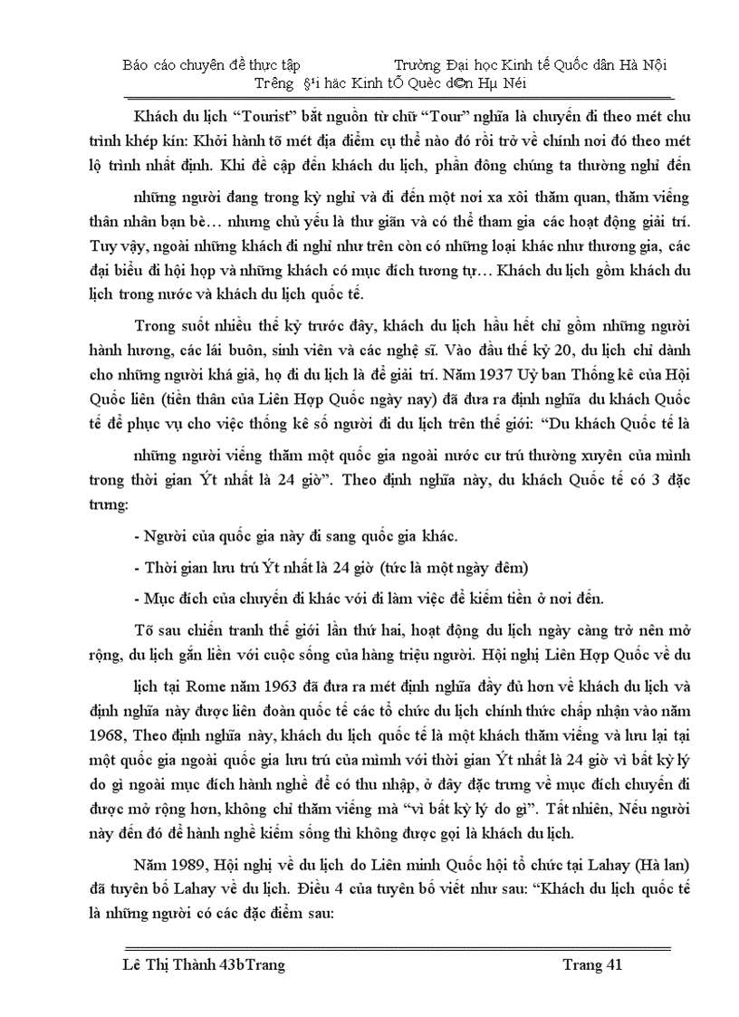 image for page Nghiên cứu thống kê khách du lịch quốc tế vào Việt Nam thời kỳ 1990 -2004 và dự đoán đến năm 2007