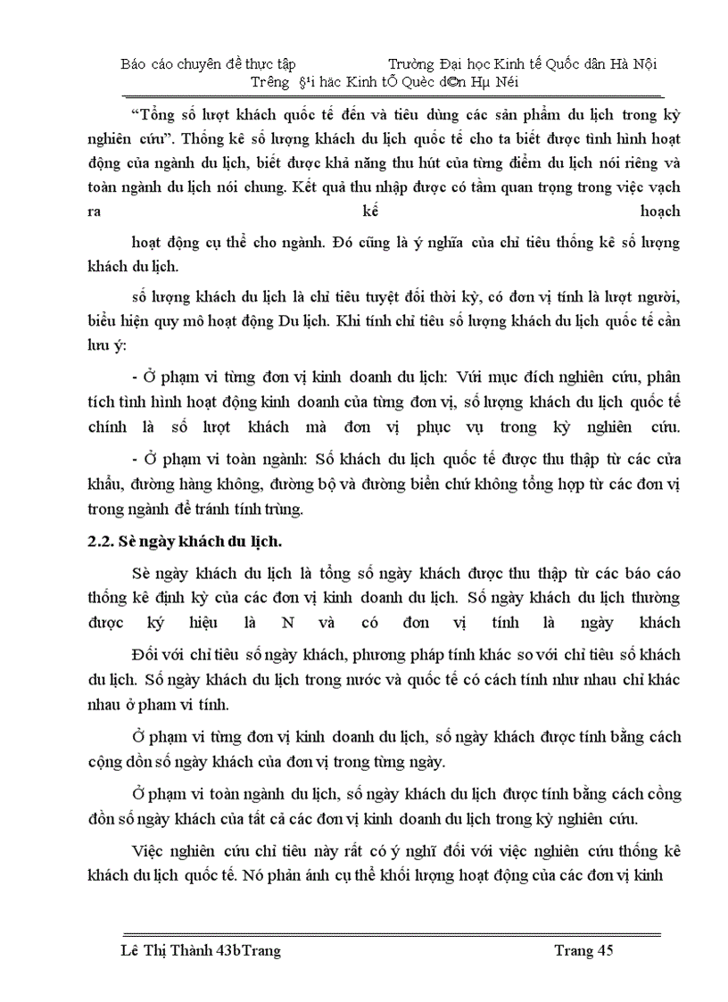 image for page Nghiên cứu thống kê khách du lịch quốc tế vào Việt Nam thời kỳ 1990 -2004 và dự đoán đến năm 2007