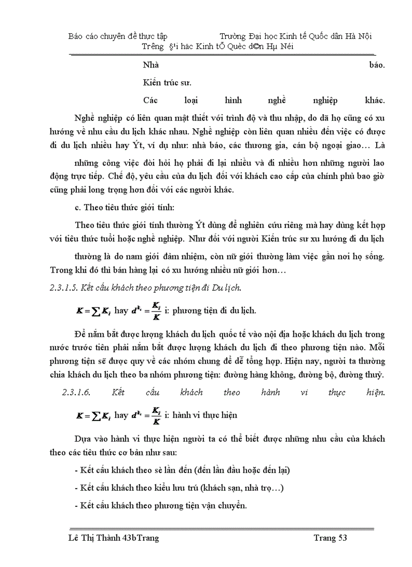 image for page Nghiên cứu thống kê khách du lịch quốc tế vào Việt Nam thời kỳ 1990 -2004 và dự đoán đến năm 2007