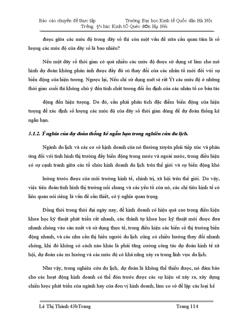 image for page Nghiên cứu thống kê khách du lịch quốc tế vào Việt Nam thời kỳ 1990 -2004 và dự đoán đến năm 2007