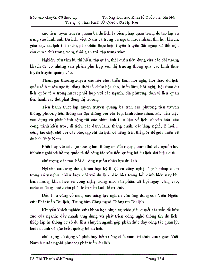 image for page Nghiên cứu thống kê khách du lịch quốc tế vào Việt Nam thời kỳ 1990 -2004 và dự đoán đến năm 2007