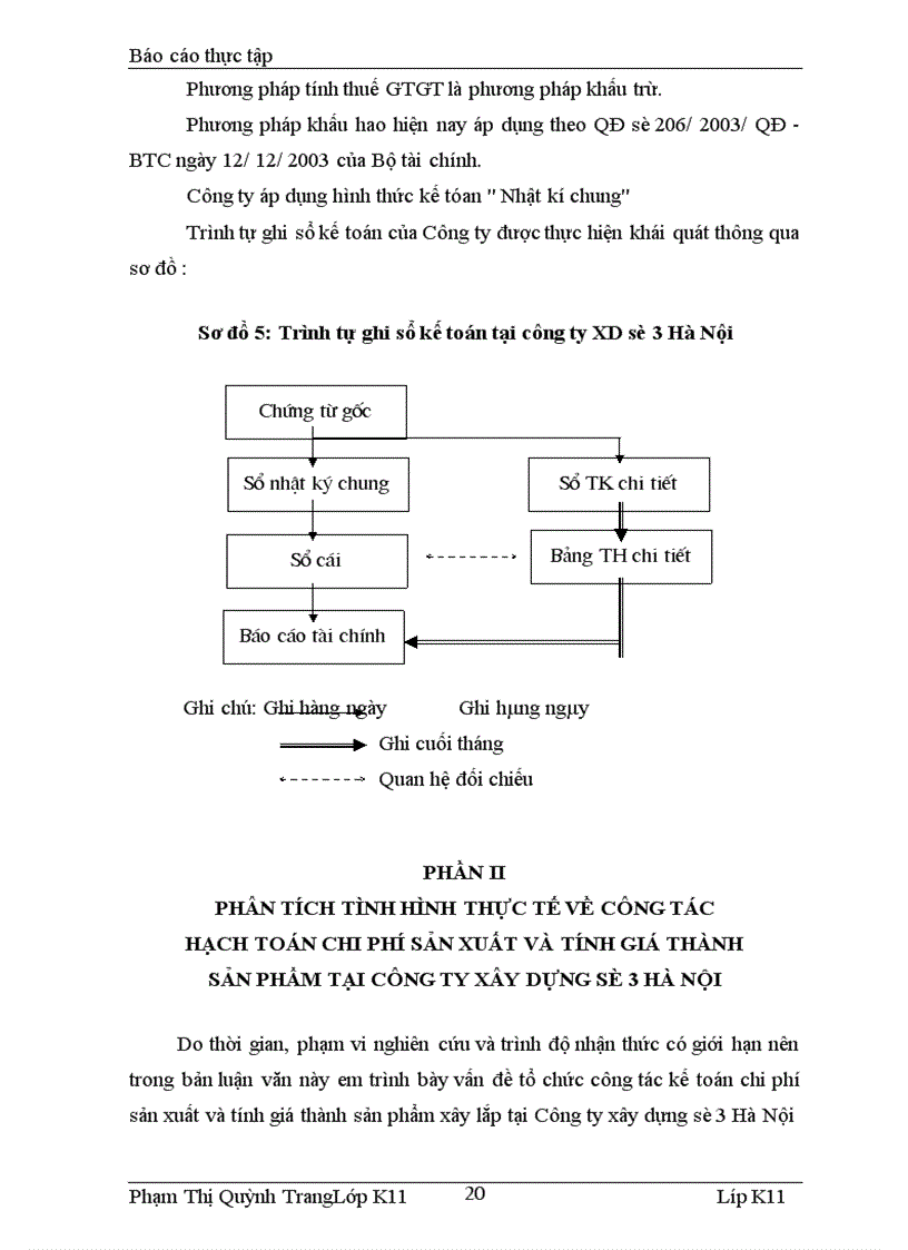 image for page Tìm hiểu công tác hạch toán chi phí sản xuất và tính giá thành sản phẩm công trình xây lắp tại công ty xây dựng số 3