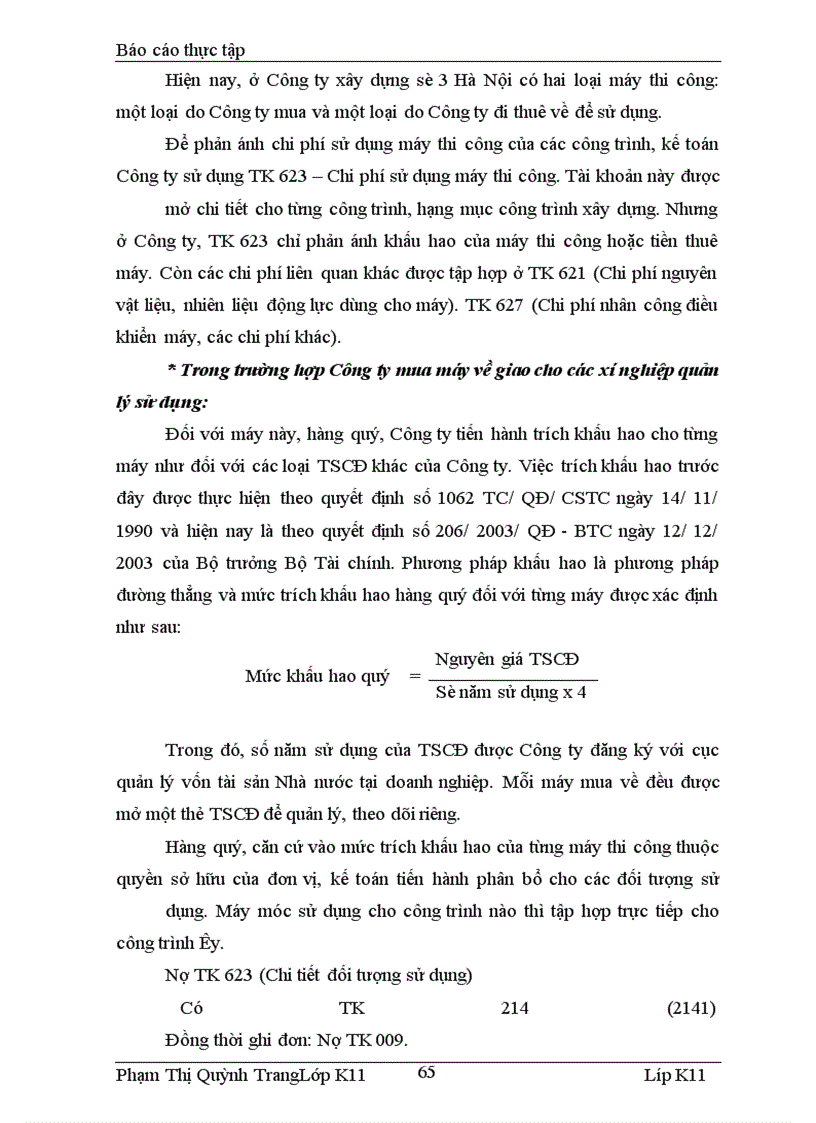 image for page Tìm hiểu công tác hạch toán chi phí sản xuất và tính giá thành sản phẩm công trình xây lắp tại công ty xây dựng số 3
