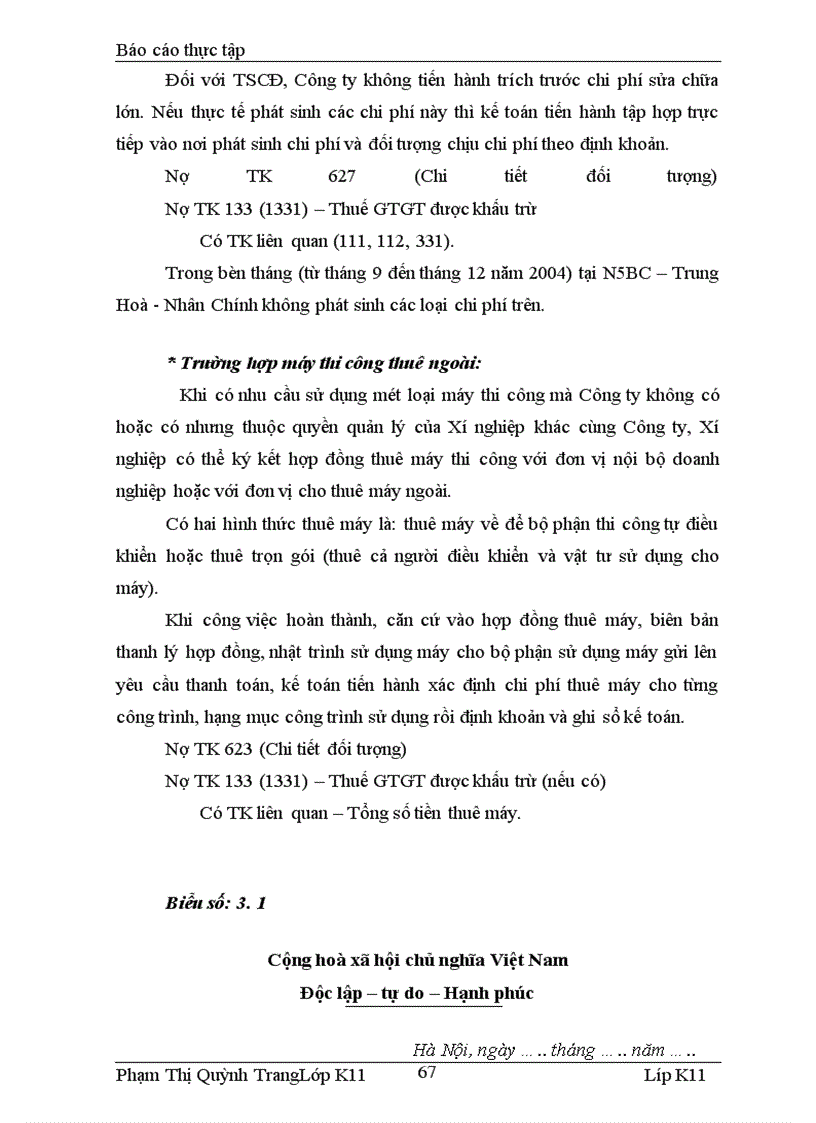 image for page Tìm hiểu công tác hạch toán chi phí sản xuất và tính giá thành sản phẩm công trình xây lắp tại công ty xây dựng số 3