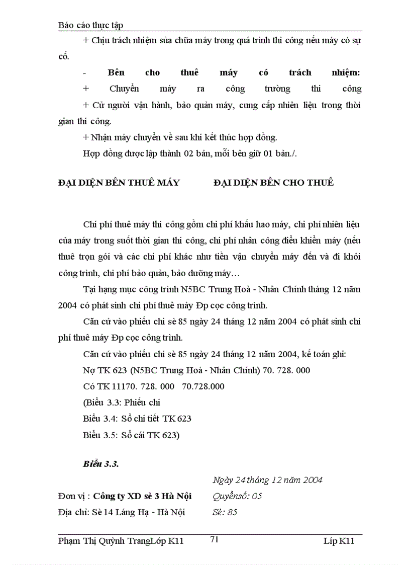 image for page Tìm hiểu công tác hạch toán chi phí sản xuất và tính giá thành sản phẩm công trình xây lắp tại công ty xây dựng số 3