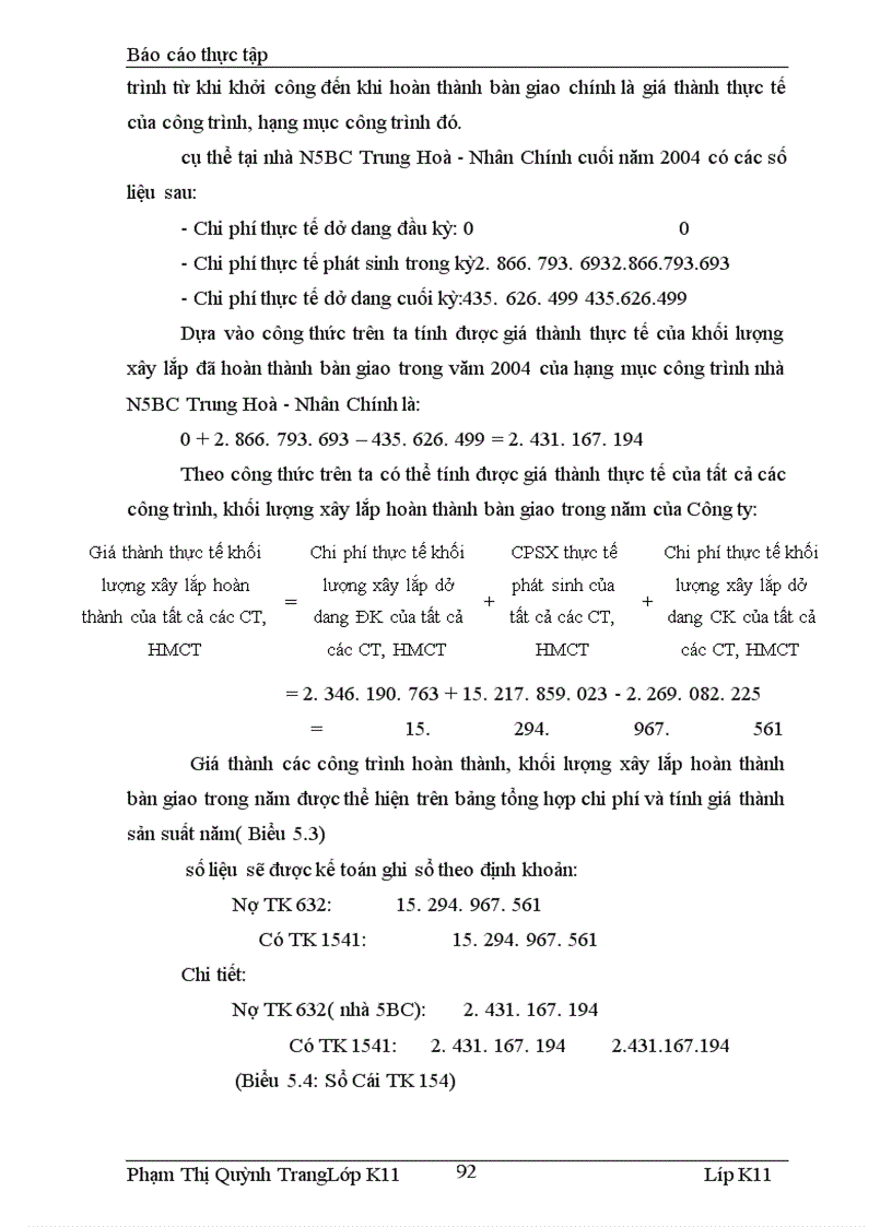 image for page Tìm hiểu công tác hạch toán chi phí sản xuất và tính giá thành sản phẩm công trình xây lắp tại công ty xây dựng số 3