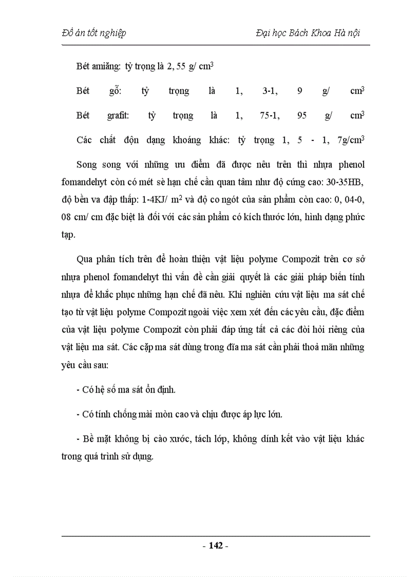 image for page Nghiên cứu chế tạo vật liệu Compozit sử dụng trong lĩnh vực vật liệu ma sát