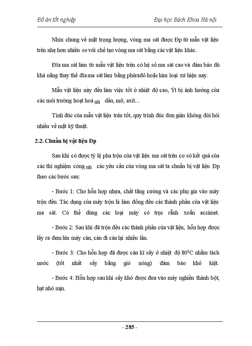 image for page Nghiên cứu chế tạo vật liệu Compozit sử dụng trong lĩnh vực vật liệu ma sát