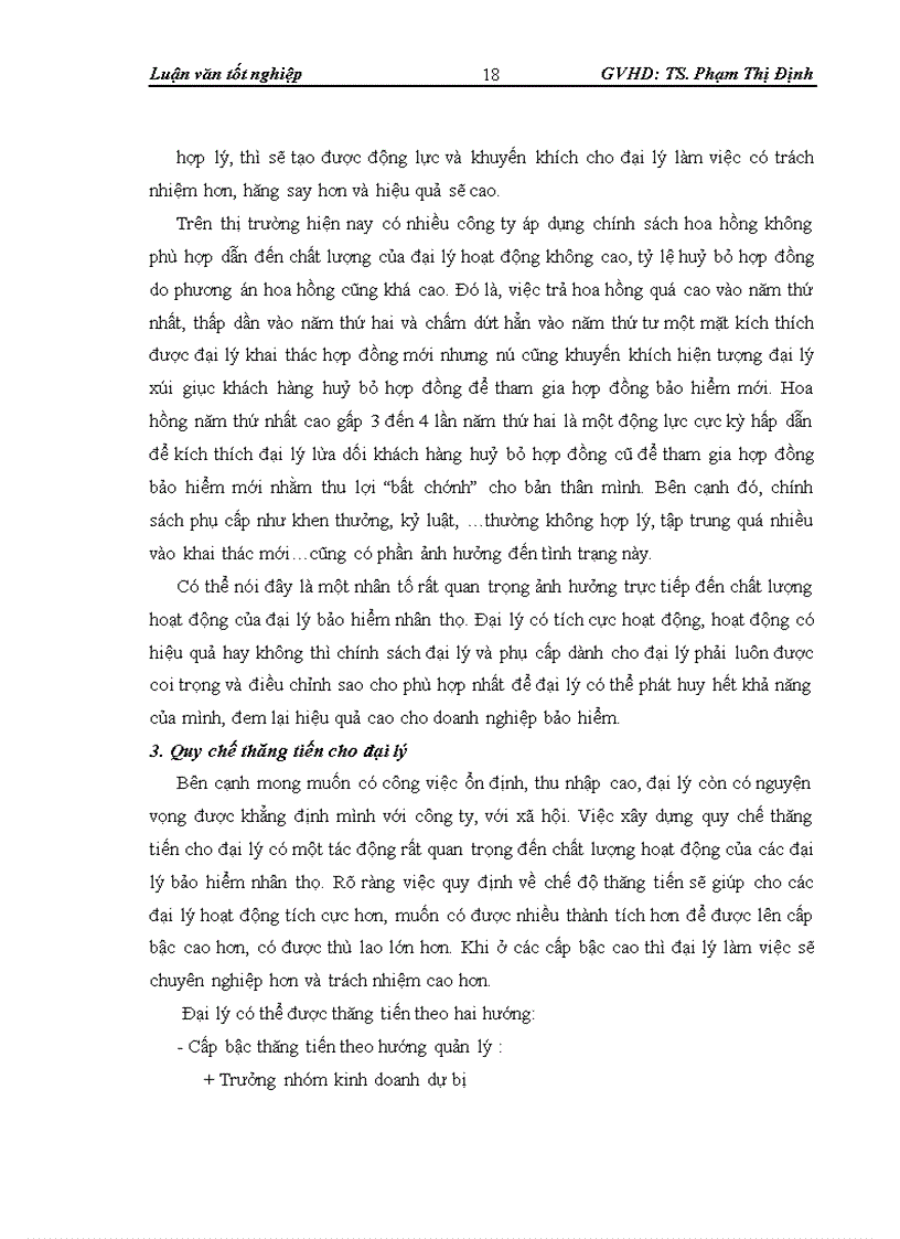 image for page Thực trạng hoạt động của Đại lý bảo hiểm nhân thọ tại Bảo Việt Nhân thọ Hà Nội