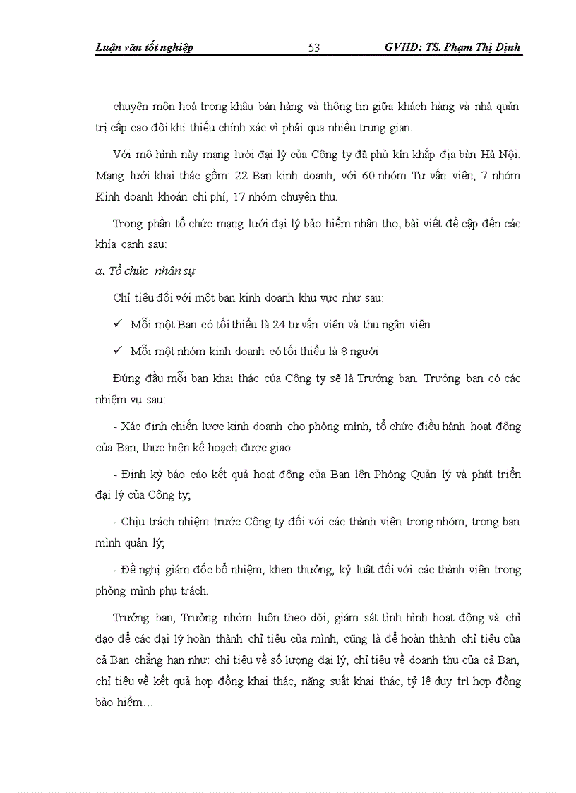 image for page Thực trạng hoạt động của Đại lý bảo hiểm nhân thọ tại Bảo Việt Nhân thọ Hà Nội