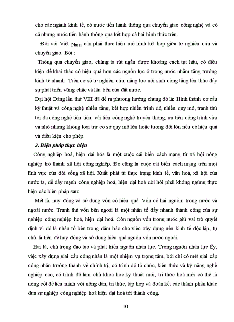 image for page Công nghiệp hoá - hiện đại hoá