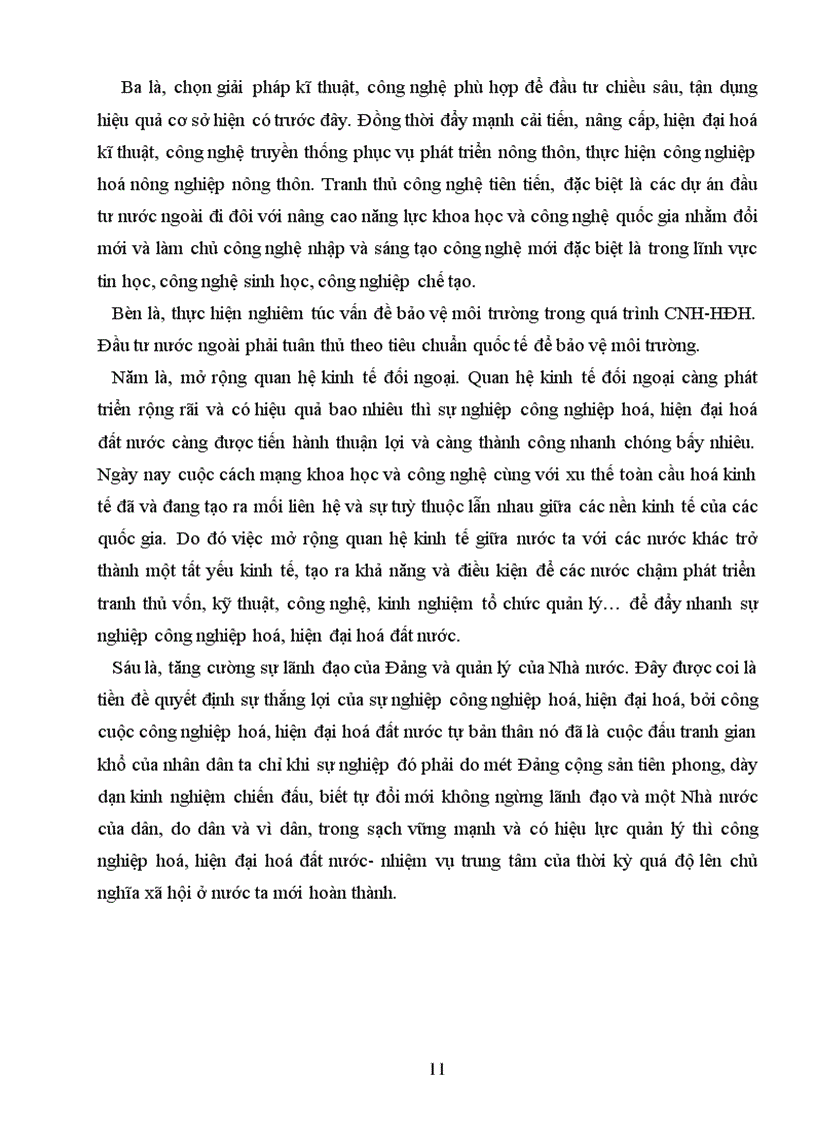 image for page Công nghiệp hoá - hiện đại hoá