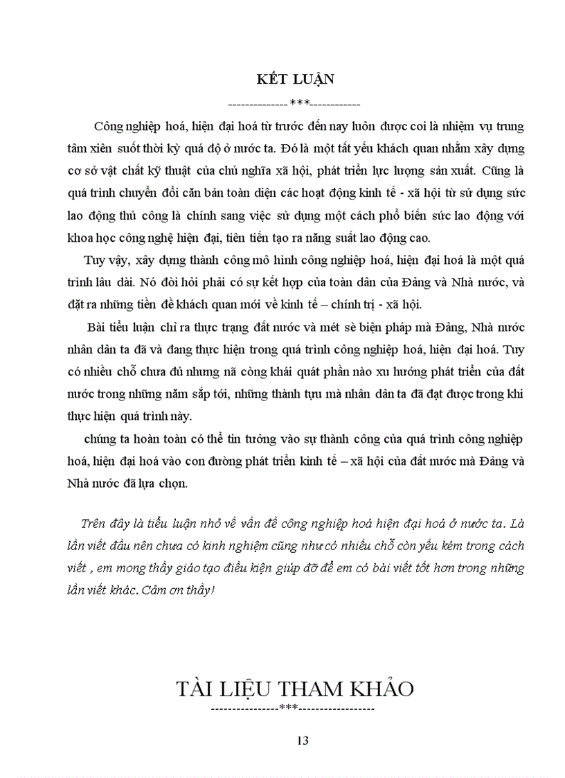 image for page Công nghiệp hoá - hiện đại hoá