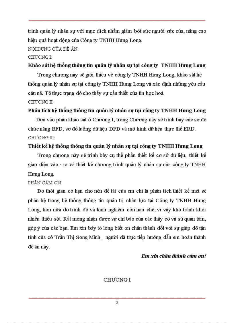 image for page Phân tích và thiết kế thống thông tin quản lý nhân sự tại công ty TNHH Hưng Long -