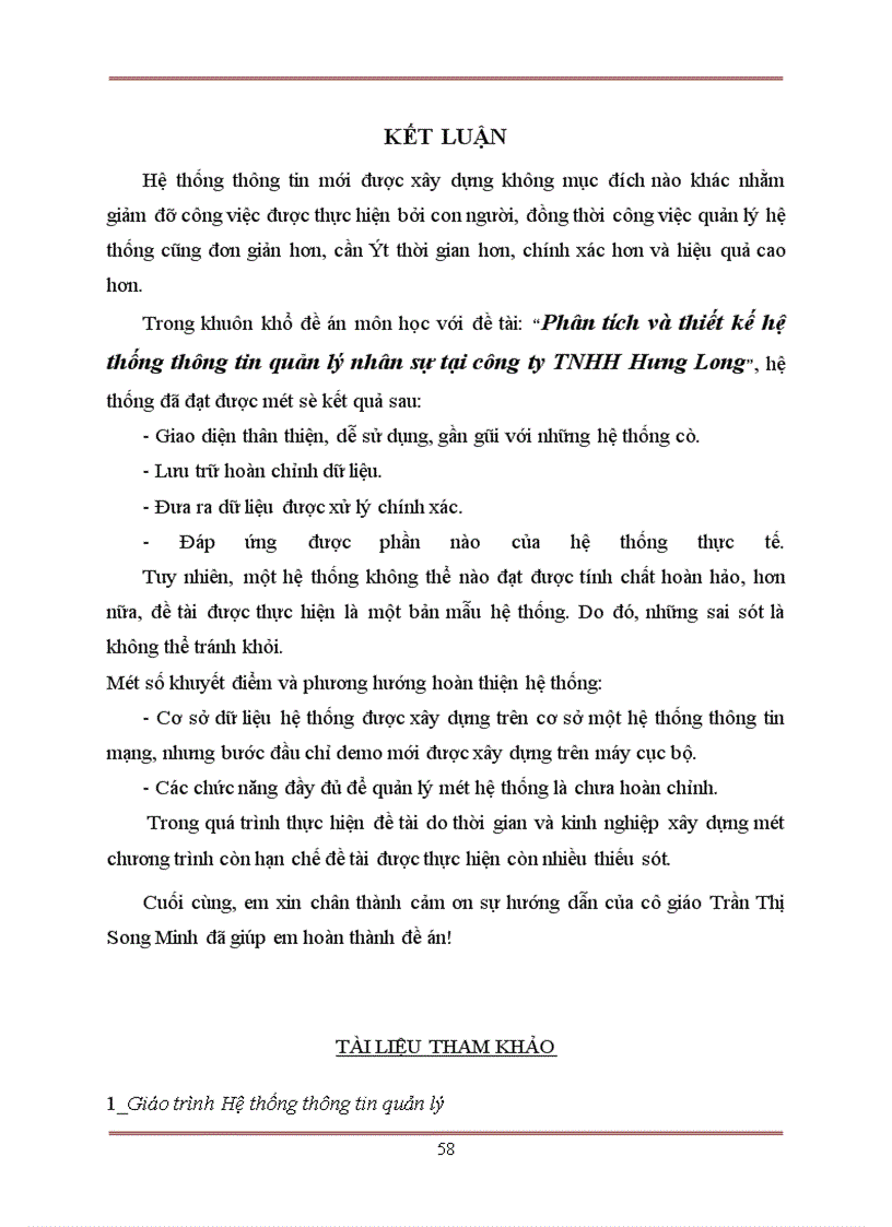 image for page Phân tích và thiết kế thống thông tin quản lý nhân sự tại công ty TNHH Hưng Long -