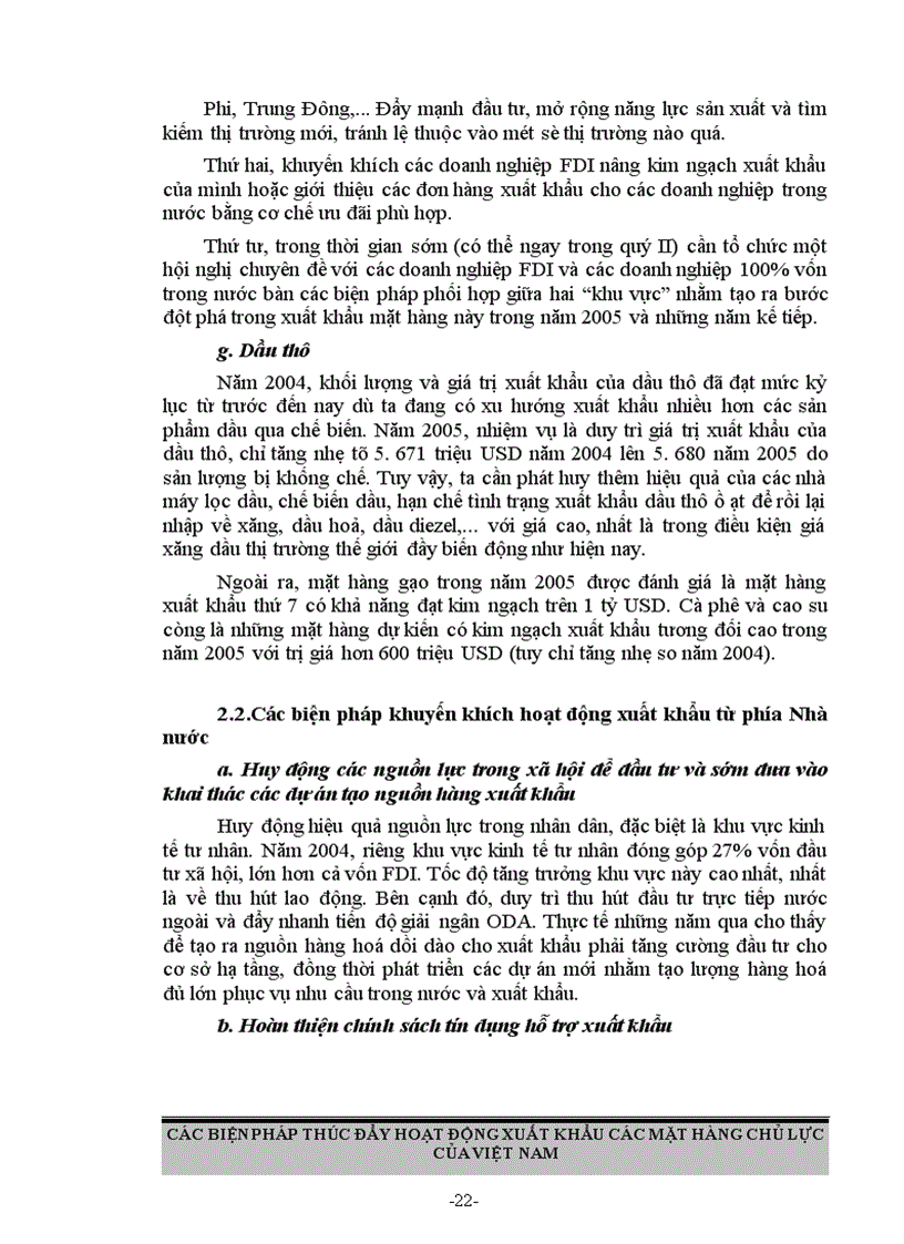 image for page Các biện pháp thúc đẩy hoạt động xuất khẩu các mặt hàng chủ lực ở Việt Nam