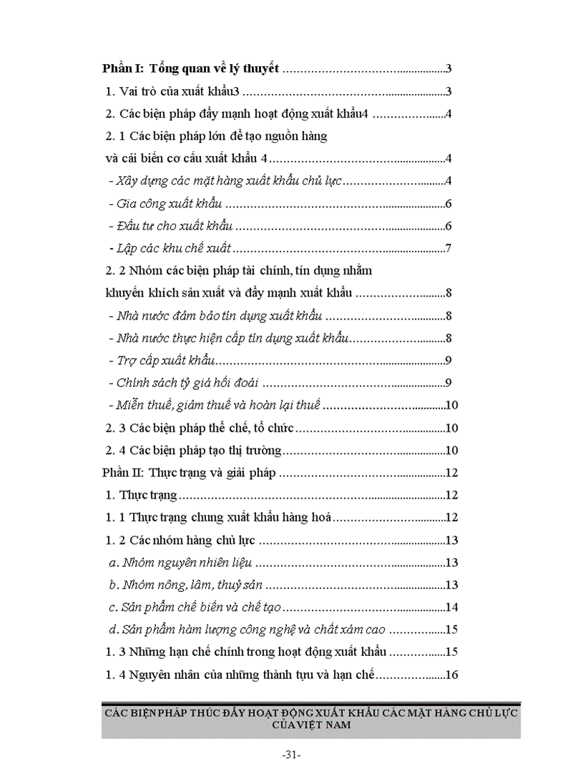 image for page Các biện pháp thúc đẩy hoạt động xuất khẩu các mặt hàng chủ lực ở Việt Nam