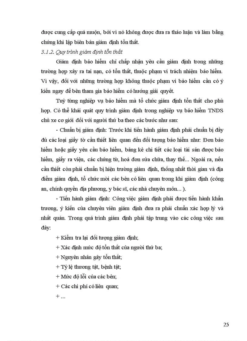 image for page Một số giải pháp nhằm hoàn thiện công tác giám định bồi thường trong bảo hiểm trách nhiệm dân sự chủ xe cơ giới đối với người thứ ba tại Công ty Bảo Minh Quảng Ninh