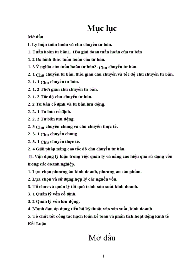 image for page Lý luận tuần hoàn và chu chuyển của tư bản.ý nghĩa của việc nghiên cứu lý luận đó trong việc quản lý và nâng cao hiệu quả sử dụng vốn của doanh nghiệp