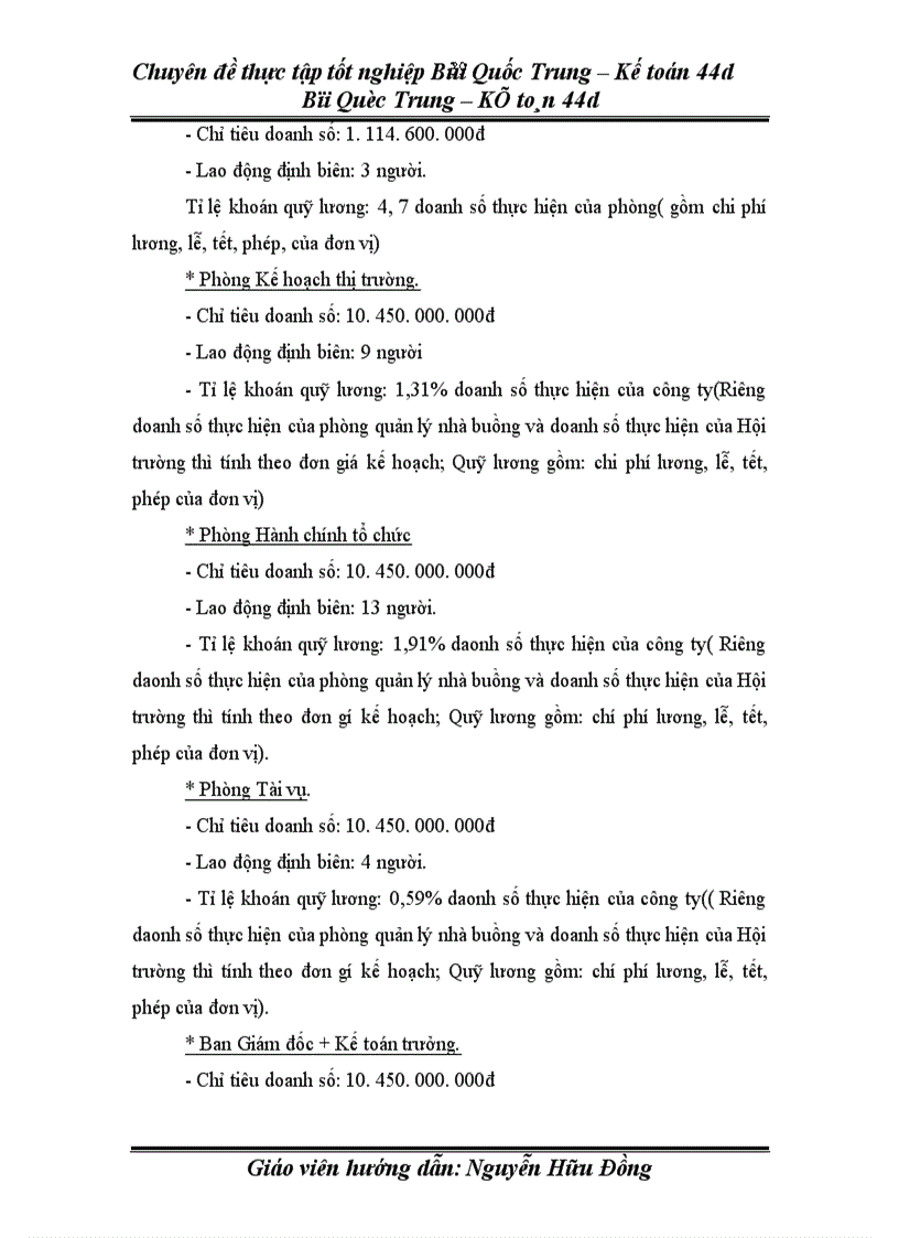 image for page Hạch toán tiền lương và các khoản trích theo lương tại Công ty TNHH nhà nước một thành viên du lịch Công Đoàn Hà Nội