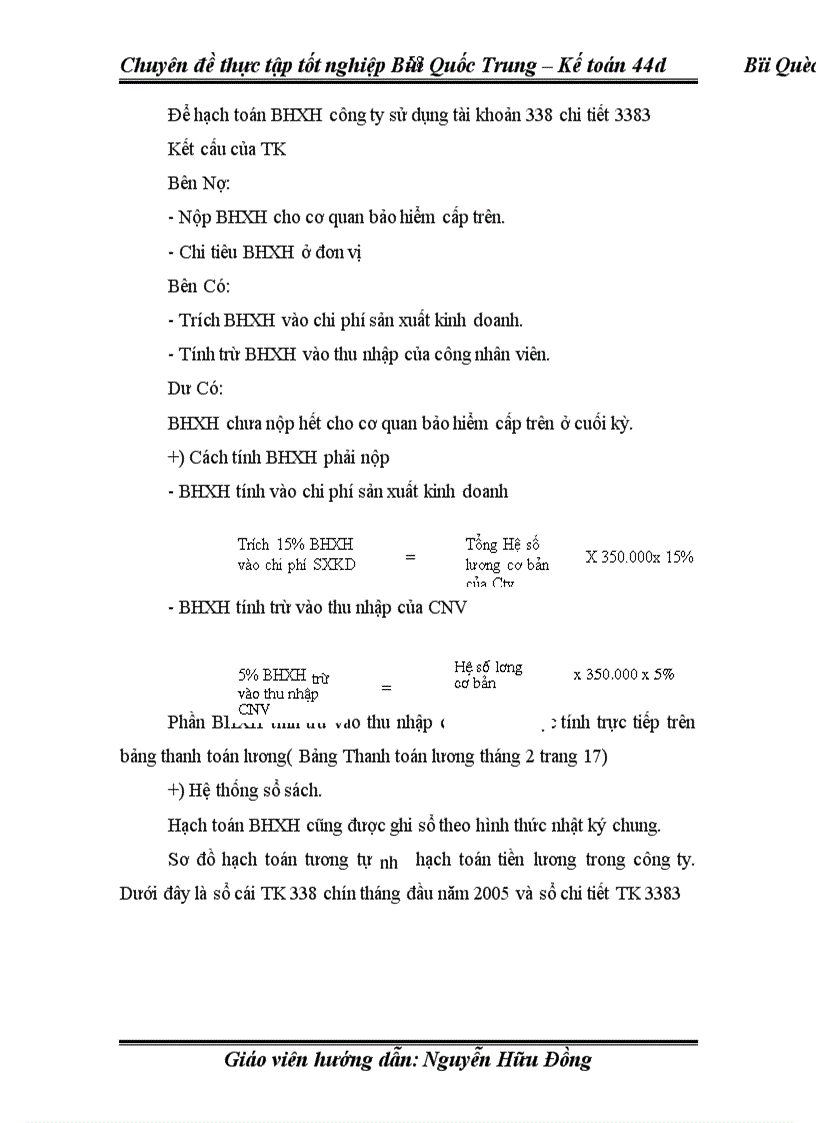 image for page Hạch toán tiền lương và các khoản trích theo lương tại Công ty TNHH nhà nước một thành viên du lịch Công Đoàn Hà Nội